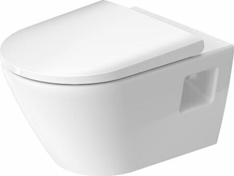 Подвесной унитаз Duravit D-Neo 257809 37*54 безободковый с крышкой-сиденьем микролифт