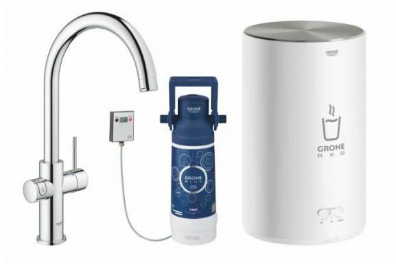 Смеситель Grohe Red Duo New 30083001 для кухни с водонагревателем